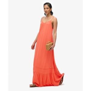 Vestido largo de camisola Superdry image-4