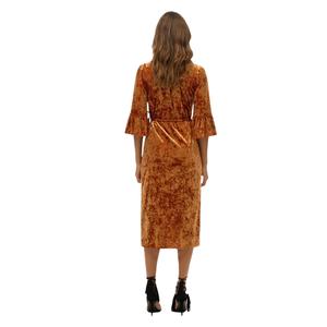 w8011965a-8lp-kopparmidja-klanning-i-sammet-for-kvinnor-superdry-tobaksbrun