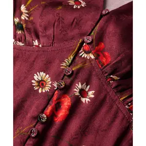 Women's jacquard mini dress Superdry image-1