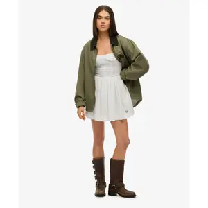 Vestito caraco corto ricamato donna Superdry image-3