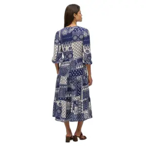 Women's mid-length frill dress Superdry image-2