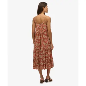 Knee-length semi-knäppt klänning med volanger för kvinnor Superdry image-6