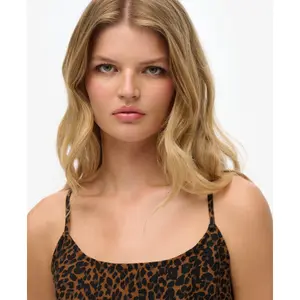 Asymmetric short nightdress for women Superdry image-5