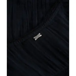Women's frill mini dress in crêpe Superdry image-1