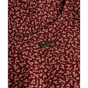 Roupão curto estampado feminino Superdry Cami image-1