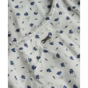 Printed long camisole dress for women Superdry Cami image-1