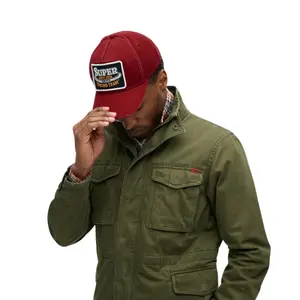 Casquette trucker avec logo Superdry image-1