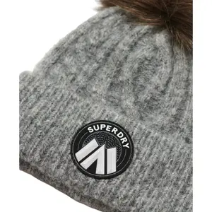 Bonnet en tricot torsadé femme Superdry Luxe image-2