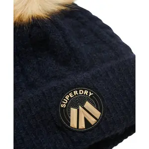 Bonnet en tricot torsadé femme Superdry Luxe image-2