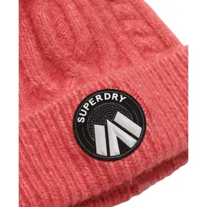 Bonnet en tricot torsadé femme Superdry Luxe image-3