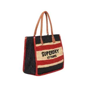 Women’s raffia tote bag Superdry Luxe