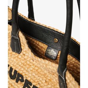 Women’s raffia tote bag Superdry Luxe image-1