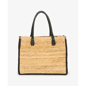 Women’s raffia tote bag Superdry Luxe image-3
