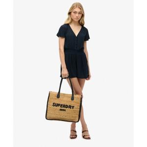 Women’s raffia tote bag Superdry Luxe image-5