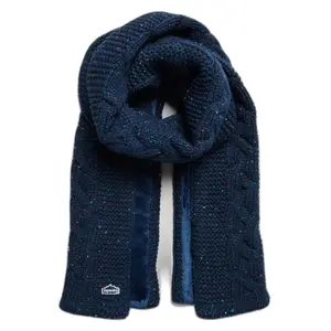 women's cable knit scarf Superdry image-0