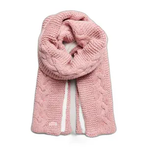 women's cable knit scarf Superdry image-0