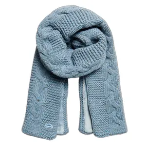 women's cable knit scarf Superdry image-0