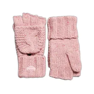 Women's twisted knit gloves Superdry