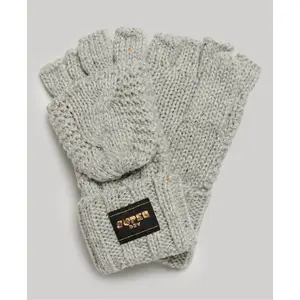 Luvas de malha de cabos para mulher Superdry image-1