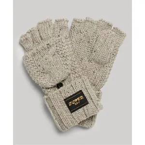 Luvas de malha de cabos para mulher Superdry image-1