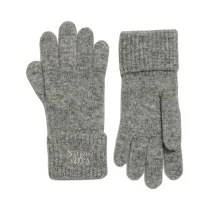 Ribbstickade handskar Superdry (Dam) image-0