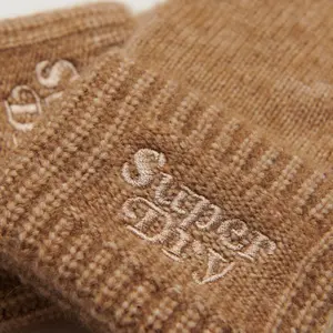 Ribbstickade handskar Superdry (Dam) image-1