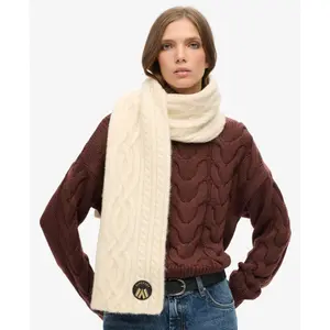 Strickschal Frau Superdry Cable Luxe image-1