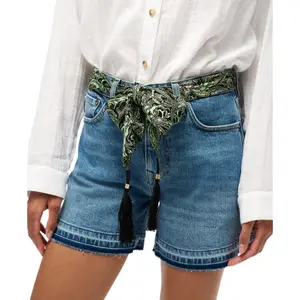 Sjaal met paisleypatroon voor vrouwen Superdry St Tropez image-1