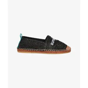 Embroidered raffia espadrilles for women Superdry