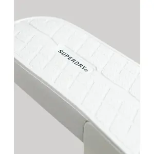 Damespantoffels met logo Superdry Code image-3