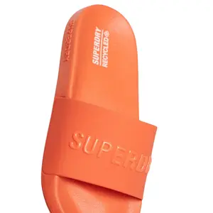 Damen Logo-Pantoletten Superdry Vegan Code image-1