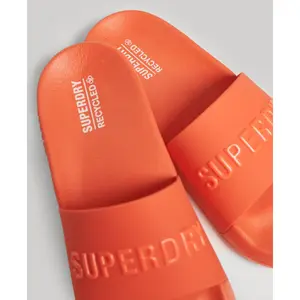 Damen Logo-Pantoletten Superdry Vegan Code image-2