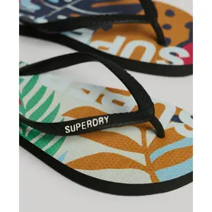 Veganska flip-flops med tjejens logotyp Superdry image-3