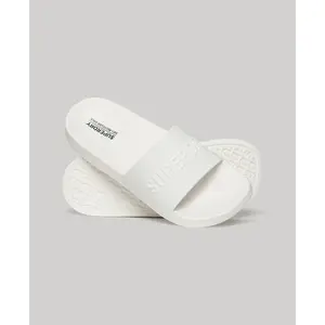 Vegan-Mädchen-Pool-Sandalen mit Logo Superdry image-1