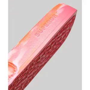 Marmorierte vegane Badesandalen für Mädchen Superdry image-2