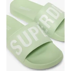 Weganowe klapki basenowe dla dziewczynek Superdry Core image-6