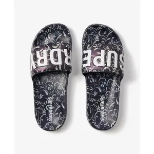 Printed slides for girls Superdry image-6