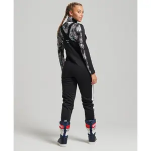 Fato-macaco de esqui de corte justo para mulher Superdry Slalom image-1