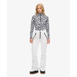 Damskie spodnie narciarskie slim Superdry Softshell image-1