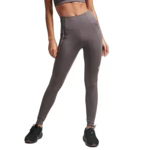 Legging traje largo ajustado de malla para mujer Superdry Active image-0