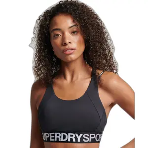 Brassière élastiqué Train griffé femme Superdry image-0