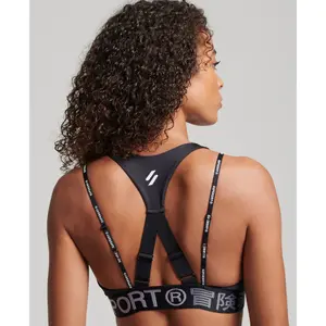 Brassière élastiqué Train griffé femme Superdry image-2