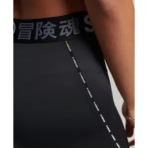 Legging Zapatillas elásticas con logotipo femenino Superdry image-5