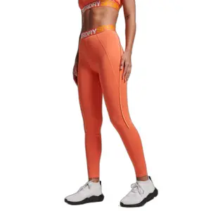 Legging moulant élastiqué siglé femme Superdry image-1