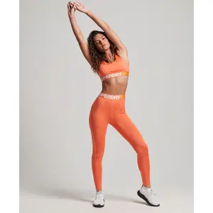 Legging moulant élastiqué siglé femme Superdry image-0