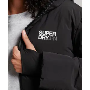 Doudoune droite à capuche femme Superdry image-3