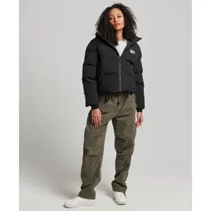 Doudoune droite à capuche femme Superdry image-1