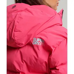 Doudoune droite à capuche femme Superdry image-4