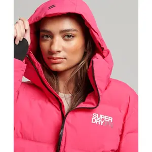 Doudoune droite à capuche femme Superdry image-3