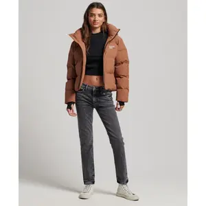 Plumífero recta con capucha para mujer Superdry image-2
